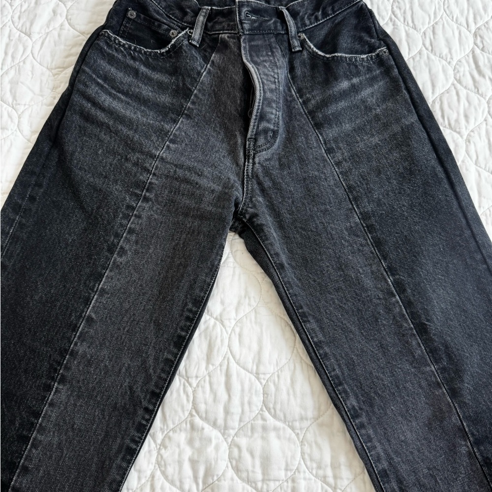 Moussy Black High Rise Jeans